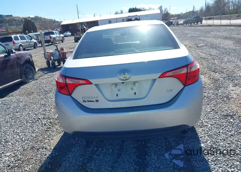 2018 Toyota Corolla Le из США, поврежденный, VIN 2T1BURHE1JC045313